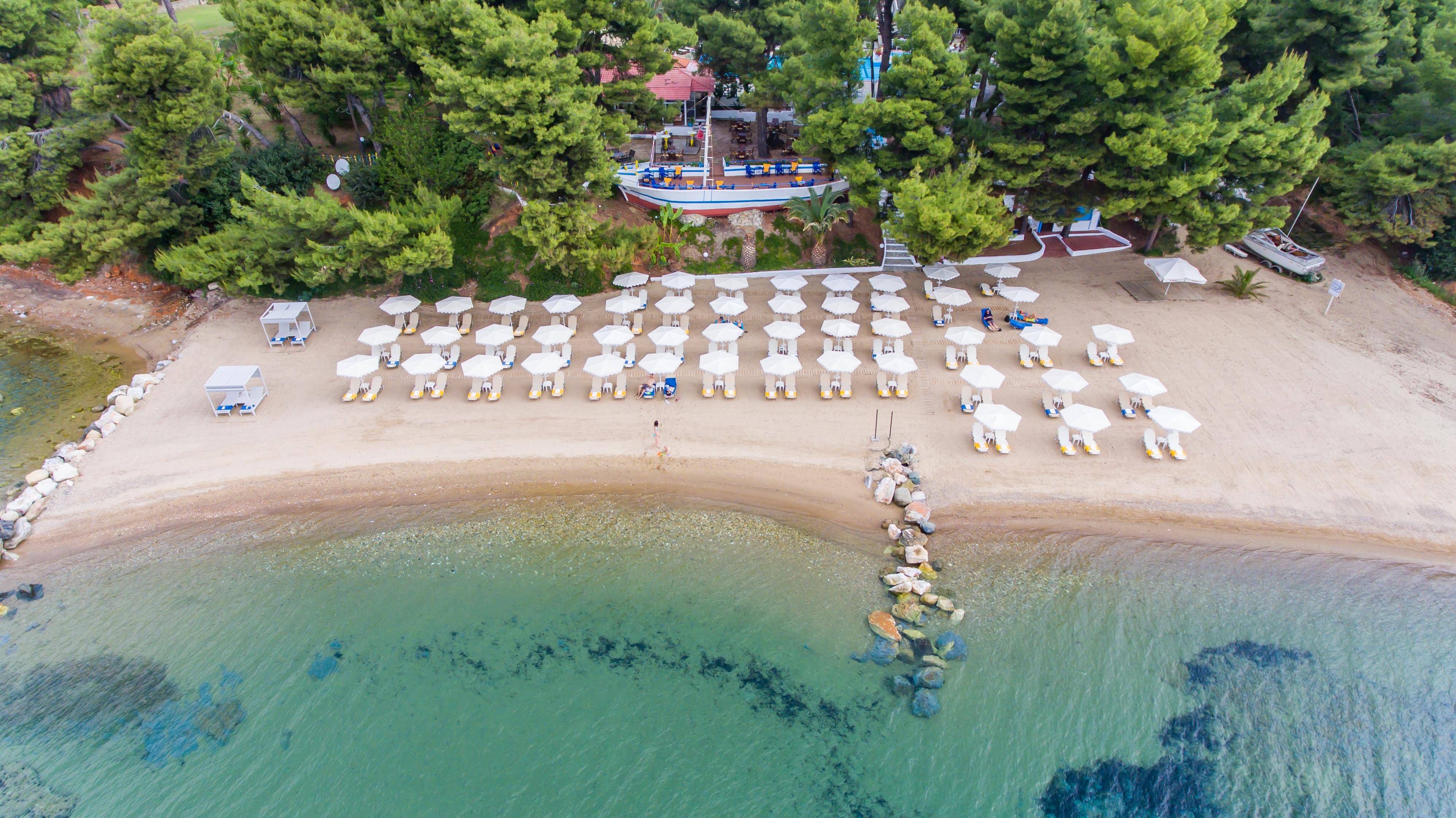 Porfi Beach Hotel Nikiti  Exteriör bild