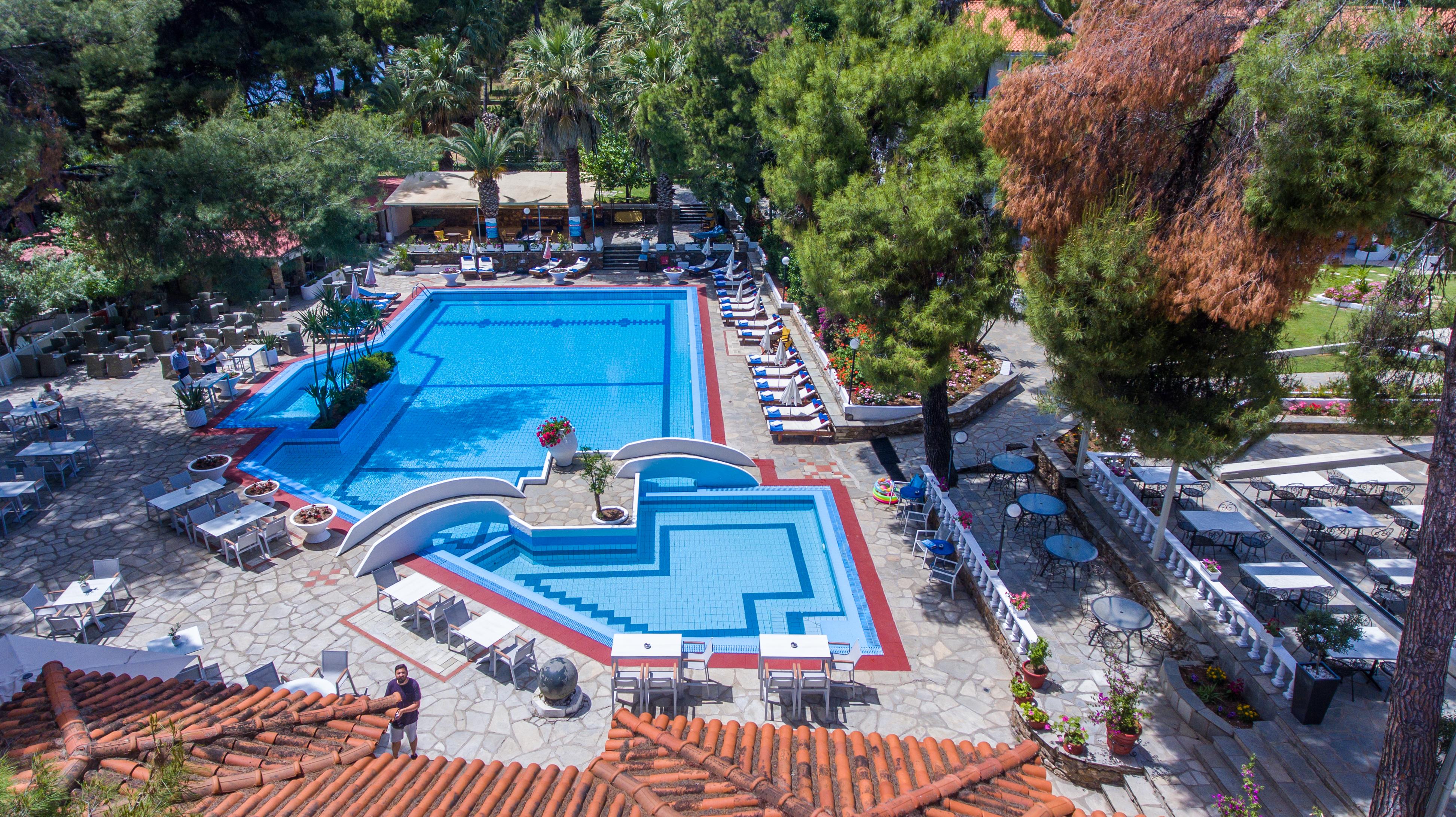 Porfi Beach Hotel Nikiti  Exteriör bild