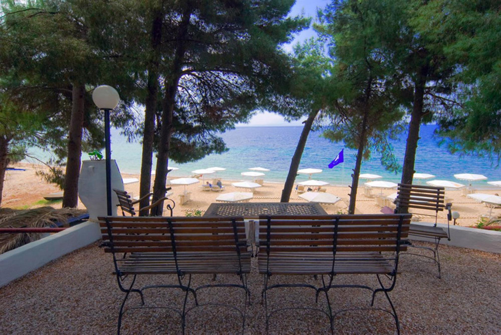 Porfi Beach Hotel Nikiti  Exteriör bild