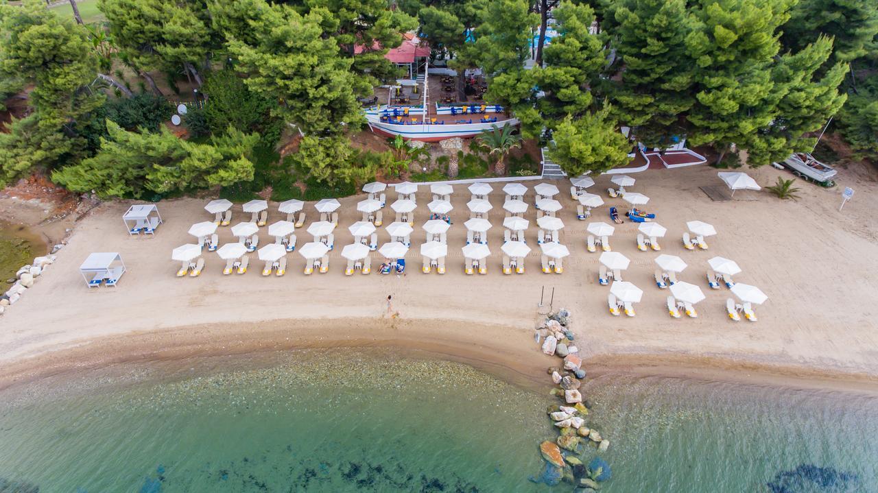 Porfi Beach Hotel Nikiti  Exteriör bild