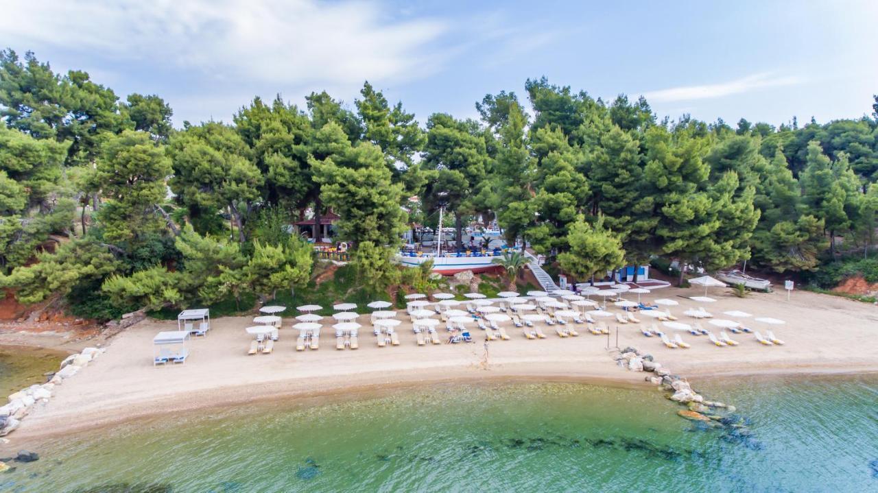 Porfi Beach Hotel Nikiti  Exteriör bild